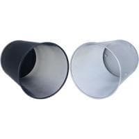 Wedo 65254 kontorspapperskorg (18 l, metalltråd) silver