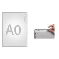 MAUL HEBEL vakiojulistekehys, DIN A3, alumiinikehys, hopea-anodisoitu alumiinikehys, UV-stabiloitu anti- (66043-08)