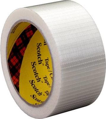 3M Scotch Filament Tape 8959, 75mm x 50m, kirkas - 1 rulla (89597550)