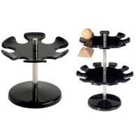 MAUL rund stämpelhållare 18-faldig, 2 våningar, svart höjd: 190 mm, diameter: 140 mm (51018-90)