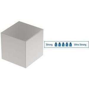 MAUL neodym kubmagnet, 20 x 20 x 20 mm, nickelstyrka: 25 kg - 1 st (6169496)