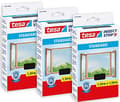 Miniatyrbild 1 av 6: tesa Insect Stop STANDARD flugnät för fönster i en förpackning om 3 - insektsskydd kan skäras till - myggskydd utan borrning - 3 st flugnät antracit -