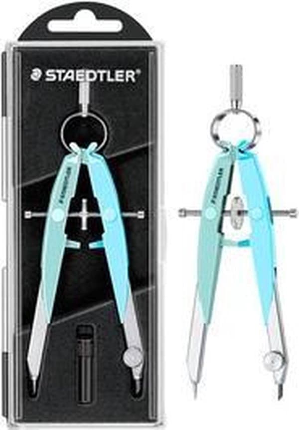 Staedtler kompass Mars Comfort 556, pastellgrön-blå
