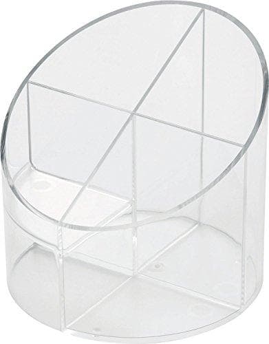 Helit H6390202 - Multikoger "korset", 4 fack, kristallklart