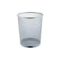helit mesh papperskorg, gjord av trådmetall, 23 liter, svart pulverlackerad, diameter: 295 mm, höjd: 345 mm - 1 st (H2518695)