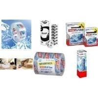 tesa-film, kristallklar, förpackning om 8, 19 mm x 10 m universell självhäftande film, tillverkad av PP-film, rivbeständig, - 1 st (58245-00000-00)