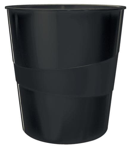 Leitz Recycle Wastebasket - musta
