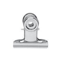MAUL brevklemme lavet af metal, farve: nikkel, bredde: 50 mm, spændebredde: 20 mm, selvbetjeningsemballage (21750-96)