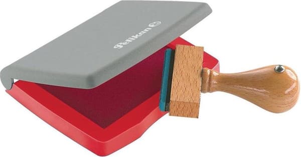 Blækpude Pelikan 50x70mm Rød