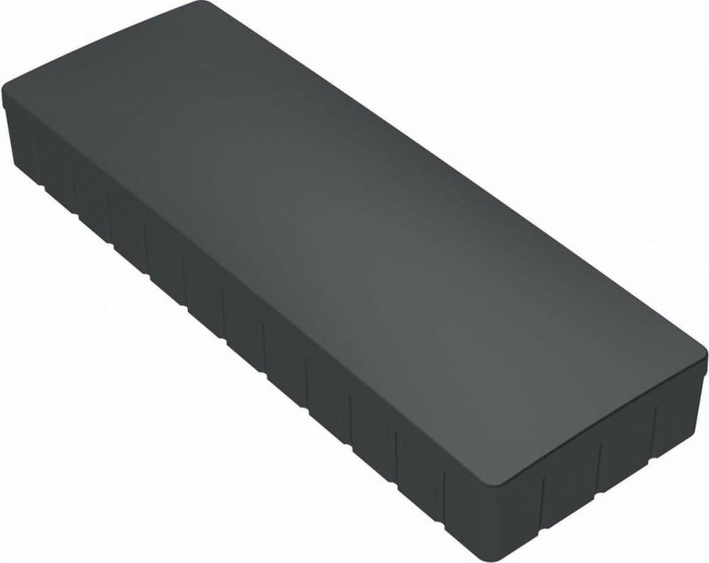 Magnet maul solid 54x19x9mm svart