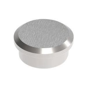 MAUL neodym kraftmagnet, diameter: 22 mm, nickelstyrka: 8 kg, rund, med stegad kant för bättre - 1 st (6170396)