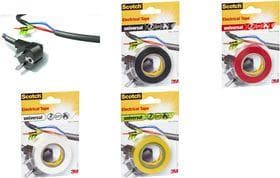 TAPE 3M SCOTCH ISOLERING 15MMX10M HVID