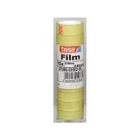 tesa film standardi, läpinäkyvä, 15 mm x 10 m PP-kalvosta valmistettu liimakalvo, hyvä tarttuvuus, helppo rullata (57386-00002-00)