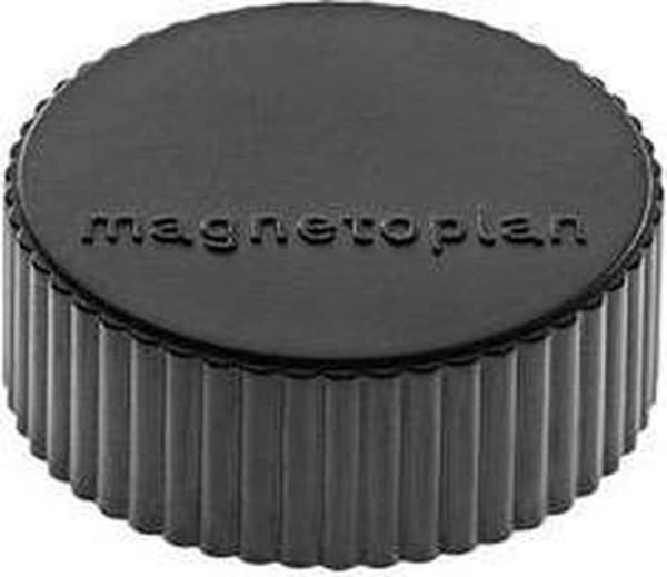 Magnetoplan Magnet Discofix Magnum (Ø x H) 34 mm x 13 mm rund Sort 10 stk. 1660012