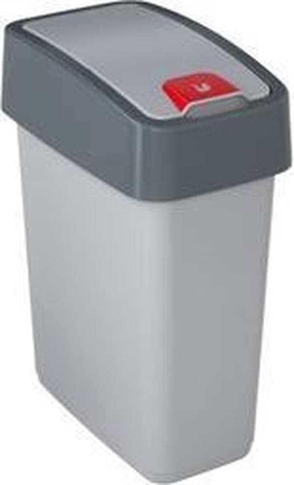 Keepeper Roskakori taitettavalla kannella Premium - Soft Touch - 10 L
