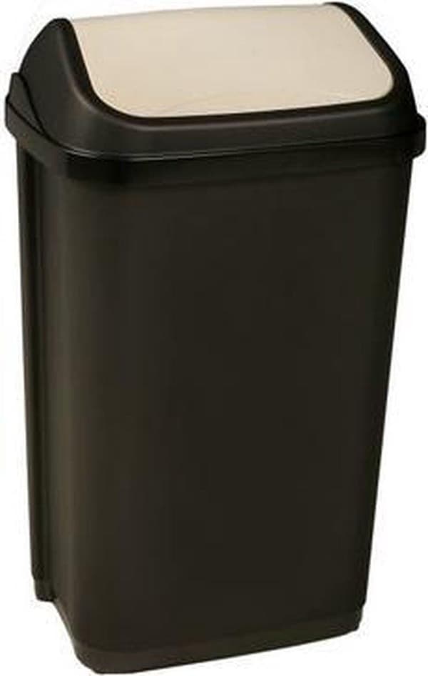 Swing Bin Swantje soptunna 39x29x66 - 50 L Graphite Keeper 10308