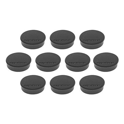 Discofix "hobby" round black with solid core