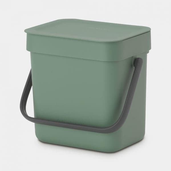 Brabantia 129865 Roskakori 3 L suorakulmainen muovivihreä (129865)