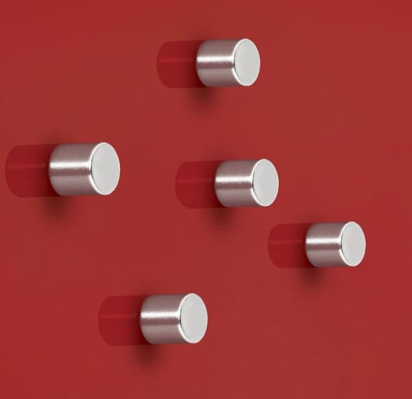 Sigel BA700 - Cylinder - Neodym - Sølv - Mat - Tyskland - 10 mm (BA700)