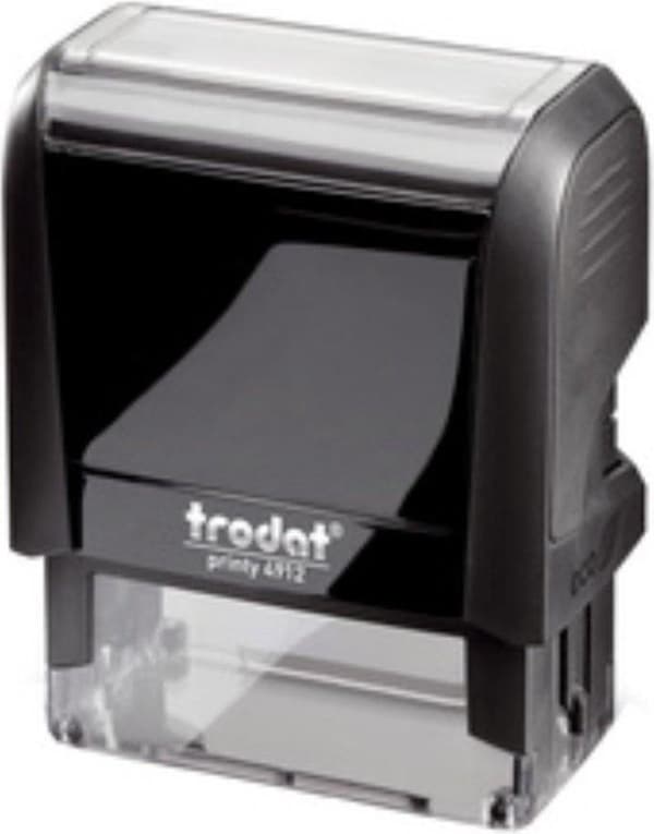 trodat tekststempelmaskine "Printy 4.0" 4912, rød levering med voucher til fremstilling af en enkeltperson (43684)