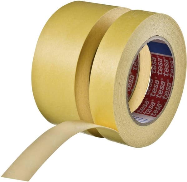 tesa 4434-20-00 4434-20-00 maalarinteippi tesakrepp Keltainen (PxL) 10 mx 450 mm 1 kpl