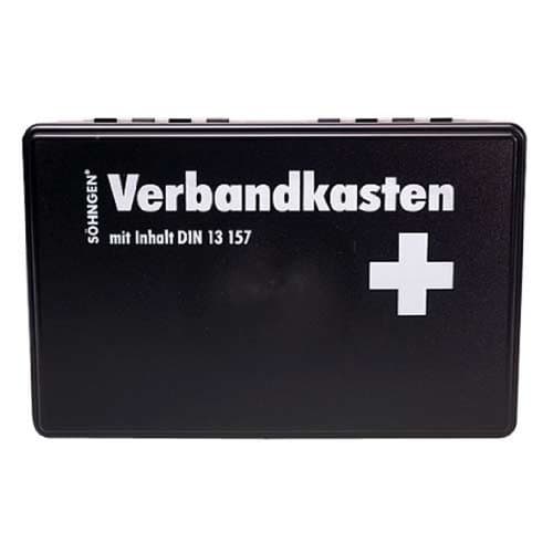 SÖHNGEN första hjälpen kit KIEL, fylld, innehåll: DIN 13157, svart 1 st (30 03 003)