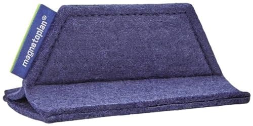 magnetoplan bordvisker 1228814 magnetoWipe ecoAware PET filt blå (1228814)
