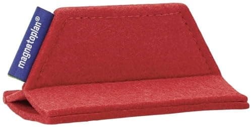 magnetoplan bordvisker 1228806 magnetoWipe ecoAware PET filt rød (1228806)