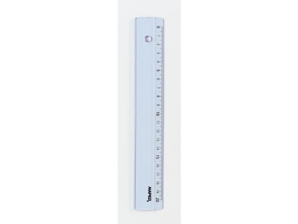 Linjal 1 Plast 20 Cm (1 stk.)