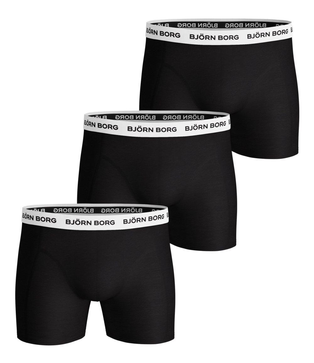 Björn Borg - 3-pack Boxer 9999-1028 90011 Vit Kant