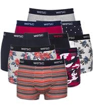 WeSC 9-pack Mixpack Boxer Briefs Multi-colour
