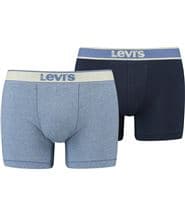 Levis 2-pack Base Vintage Boxer Blue