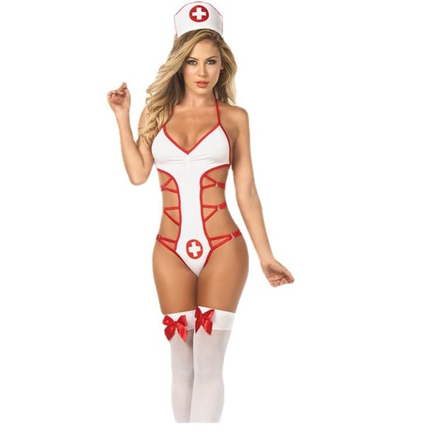 Sexig sjuksköterska Lingerie SET (M)