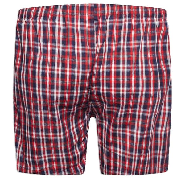 Duke Mens D555 Plaid Woven Kingsize Boxer Shorts (Pack of 2)