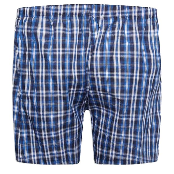 Duke Mens D555 Plaid Woven Kingsize Boxer Shorts (Pack of 2)