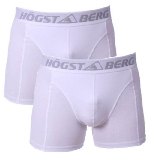 Bild av Kalsonger- Vit färg -2 Pack Boxer Short Högstaberg