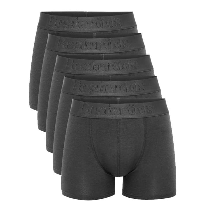 Resteröds Boxer Organic Cotton 5-pack Stone