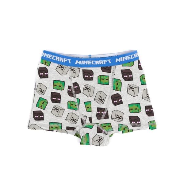 Minecraft Boys Boxer Shorts Set (Pack of 3)