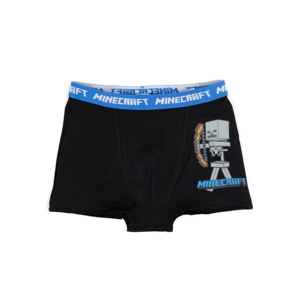 Minecraft Boys Boxer Shorts Set (Pack of 3)