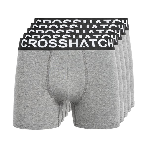 Crosshatch Mens Astral Boxer Shorts (Pack of 5)