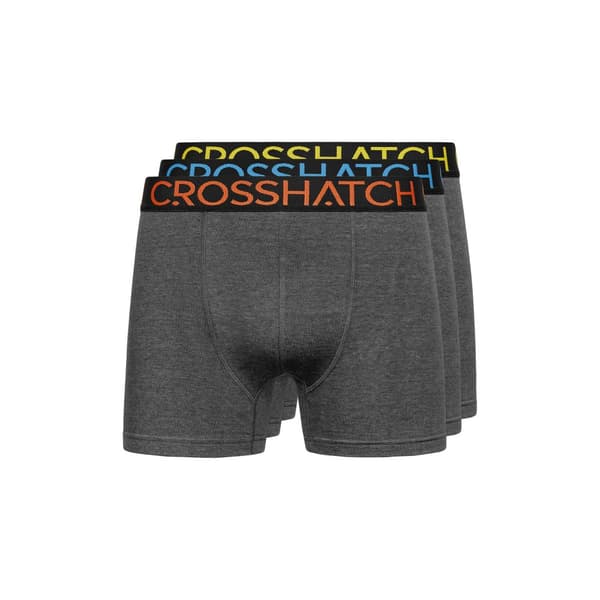 Crosshatch Mens Chasma Boxer Shorts (Pack of 3)