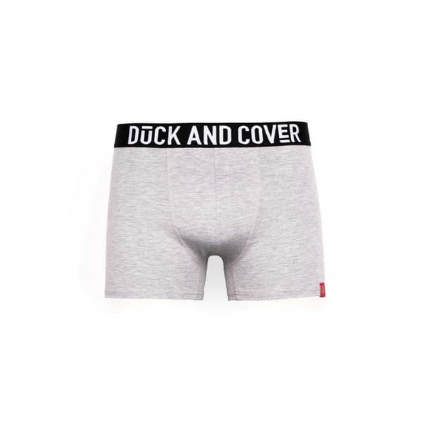 Duck and Cover Mens Darton Marl Boxer Shorts (Pack of 2)