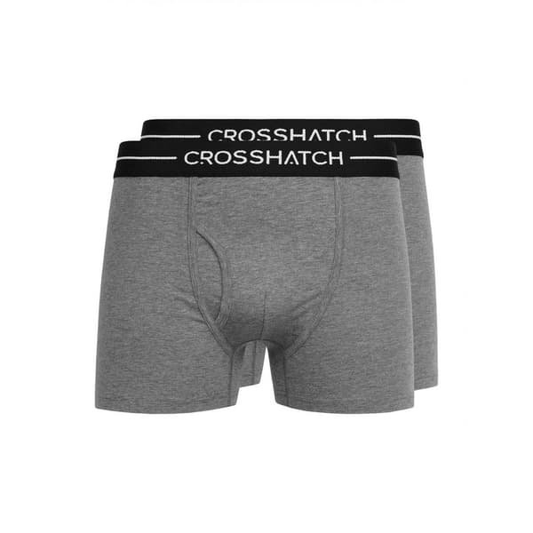 Crosshatch Mens Ambek Boxer Shorts (Pack of 2)