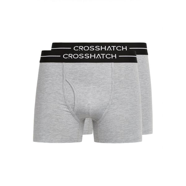 Crosshatch Mens Ambek Boxer Shorts (Pack of 2)