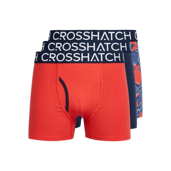 Crosshatch Lynol boxershorts för herrar (3-pack)