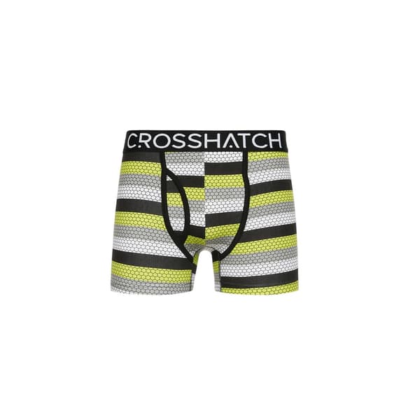 Crosshatch Mens Crystaline Boxer Shorts (Pack of 3)