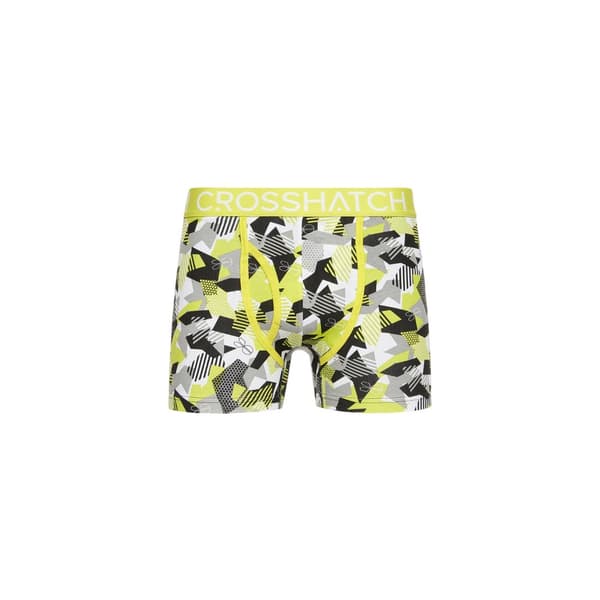 Crosshatch Mens Crystaline Boxer Shorts (Pack of 3)