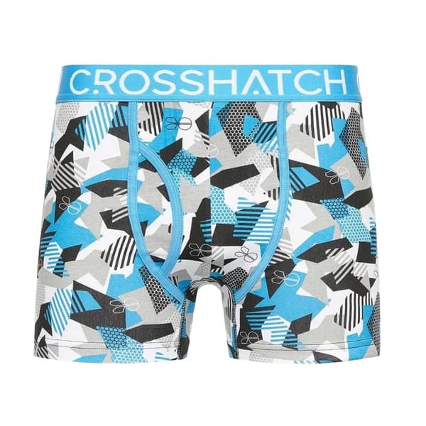 Crosshatch Mens Crystaline Boxer Shorts (Pack of 3)