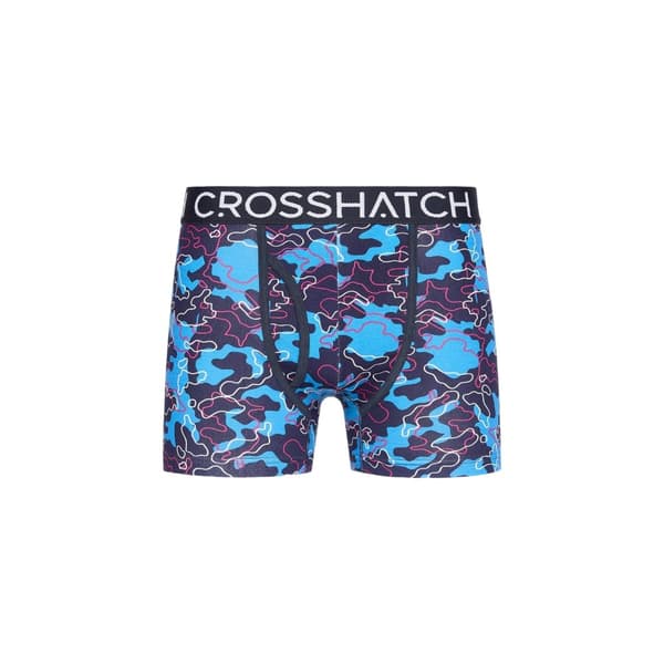 Crosshatch Mens Linamo MVE Open Fly Boxer Shorts (Pack of 3)