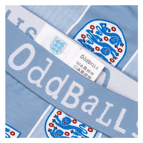 OddBalls Mens 1996 Away England FA Boxer Shorts